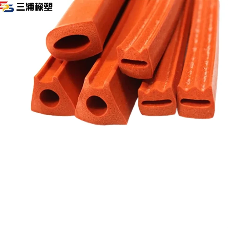 Silicone Sponge Extruded Profiles
